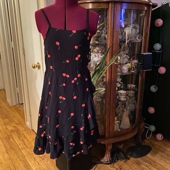 Art Class Dresses & Skirts - NWT Art Class Dress with Black Background with Cherries.